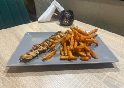 szaszłyk z kurczaka